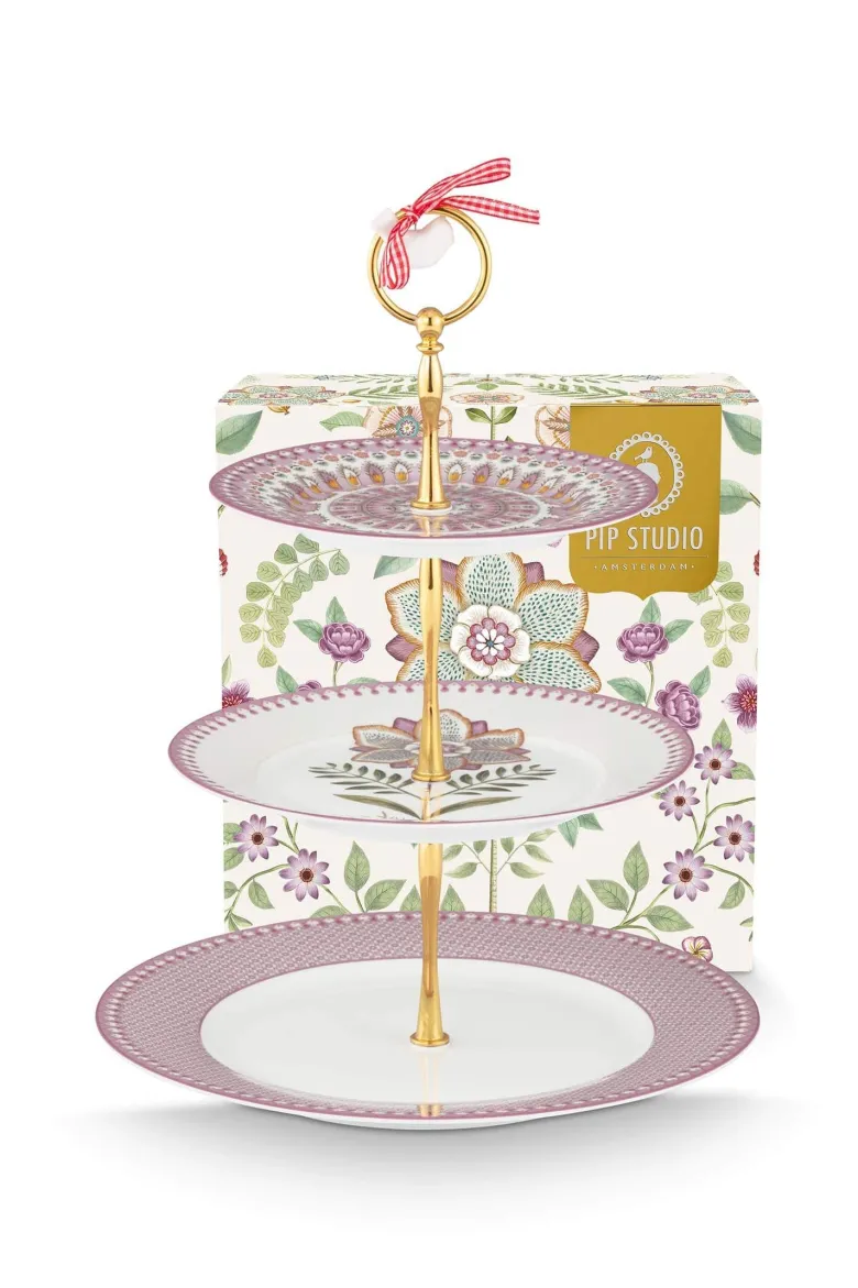 Etagere 3 Ebenen Lily&Lotus Lila