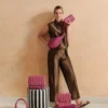 Felice Handtasche Gross Rot