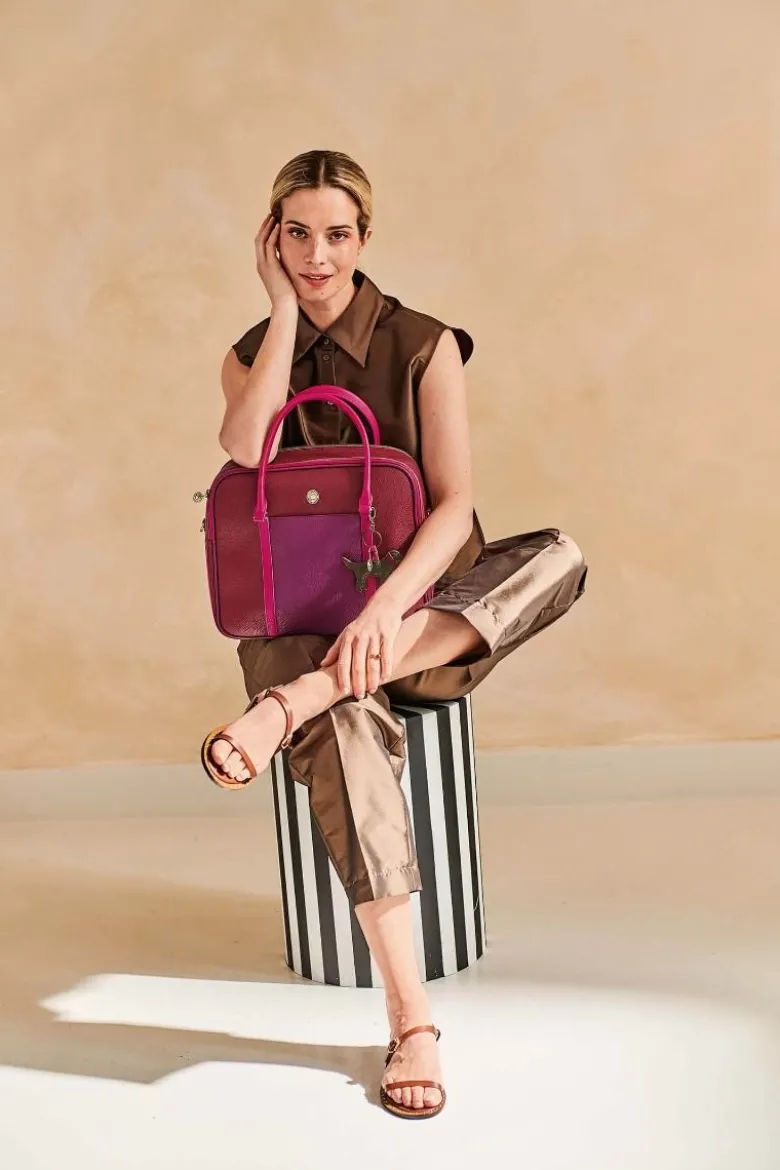 Felice Handtasche Gross Rot