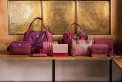 Fenna Schultertasche Klein Uni Rot