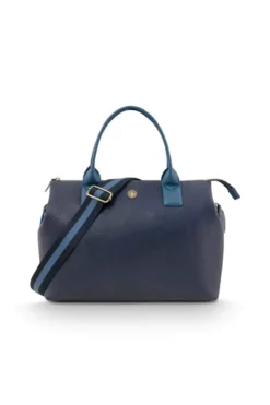 Fia Handtasche Gross Blau
