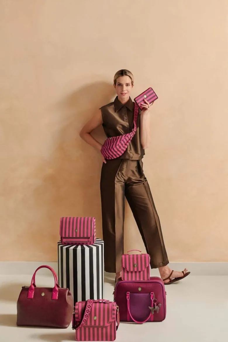 Fia Handtasche Gross Rot