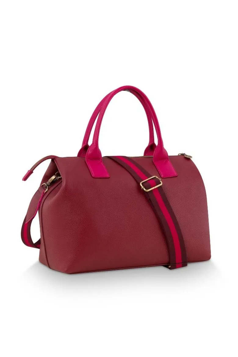 Fia Handtasche Gross Rot
