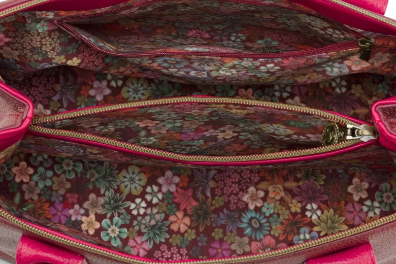 Fia Handtasche Gross Rot