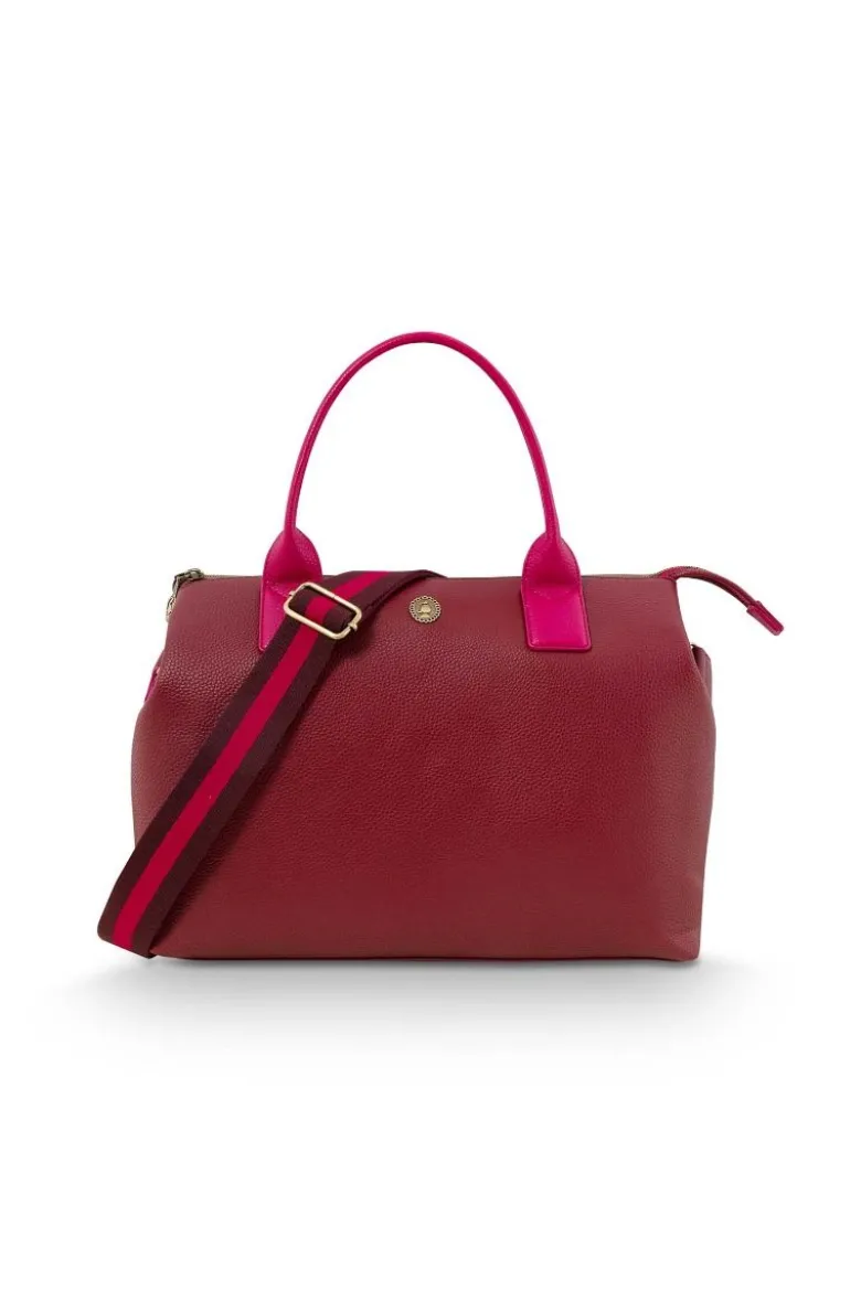 Fia Handtasche Gross Rot