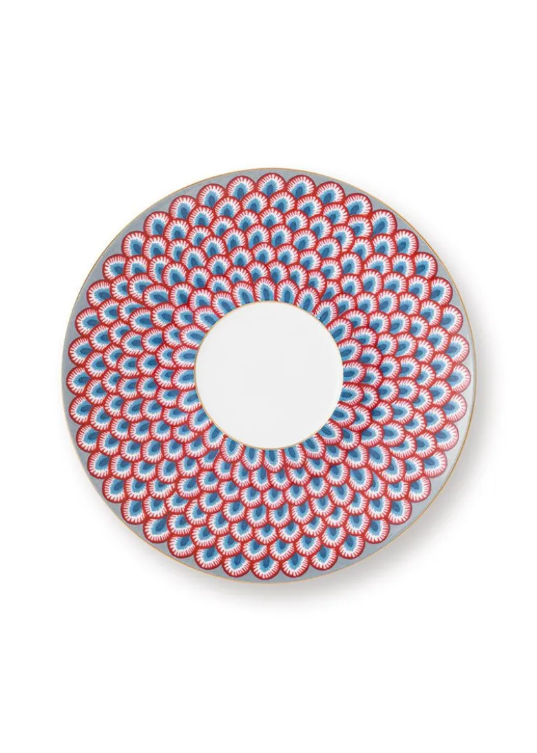 Flower Festival Espresso Tasse & Undertasse Hellblau