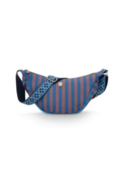 Freya Schultertasche Streifen Blau