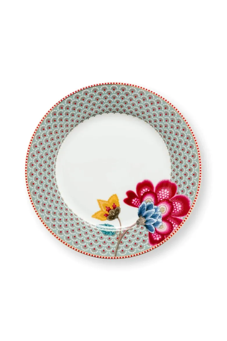 Frühstücksteller Blooming Tales Blau 23cm
