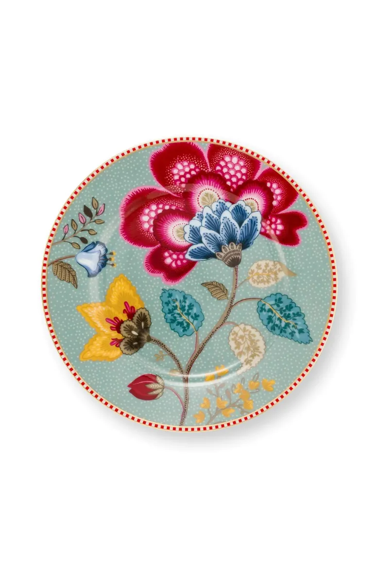 Gebäckteller Blooming Tales Fantasy Blau 17cm