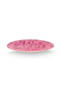 Gebäckteller Jolie Blumen Rosa 17cm