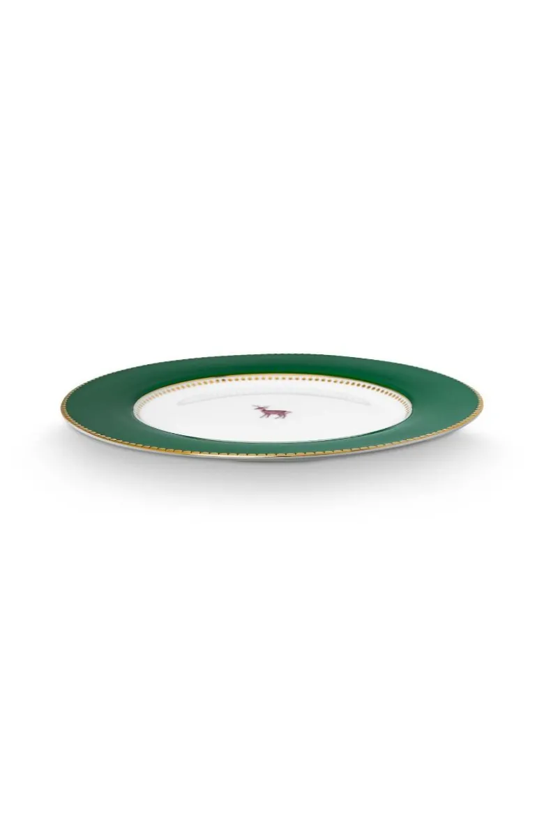 Gebäckteller Love Birds Dunkel Grün 17cm