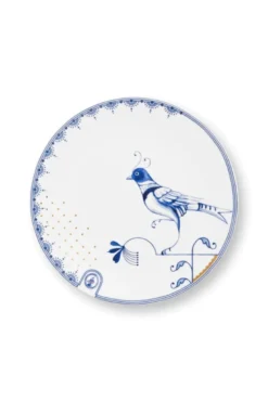 Gebäckteller Pip & The Blue Bird Weiß 18cm