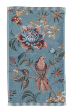 Gästehandtuch Set/3 Secret Garden Blau 30x50cm