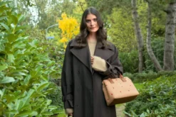 Handtasche Fia Mittelgroß Teddy Sand