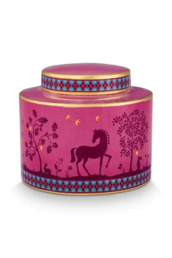Ingwertopf Pip's Deerest Darling Metall Rosa 15cm