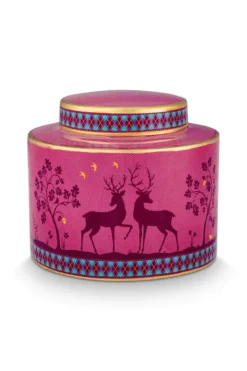 Ingwertopf Pip's Deerest Darling Metall Rosa 15cm