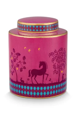 Ingwertopf Pip's Deerest Darling Metall Rosa 20cm