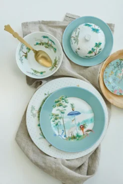 Jolie Frühstücksteller blau 21 cm