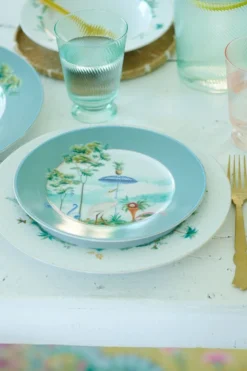 Jolie Frühstücksteller blau 21 cm