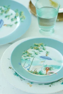 Jolie Frühstücksteller blau 21 cm