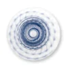 Kerzenständer Glas Swirl Dunkelblau 28cm