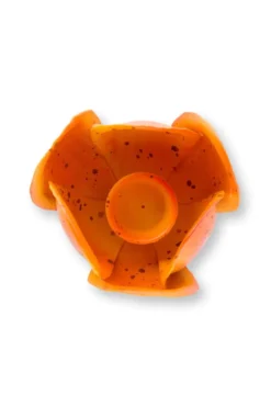 Kerzenständer Metall Tulpe Orange 21cm