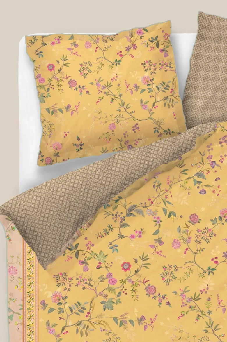 Kissenbezug Bodhi Flower Gelb
