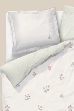 Kissenbezug Mughal Flower Gebrochen Weiß