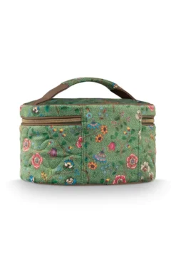 Kosmetikkoffer Cleo Flora Bangelore Grün