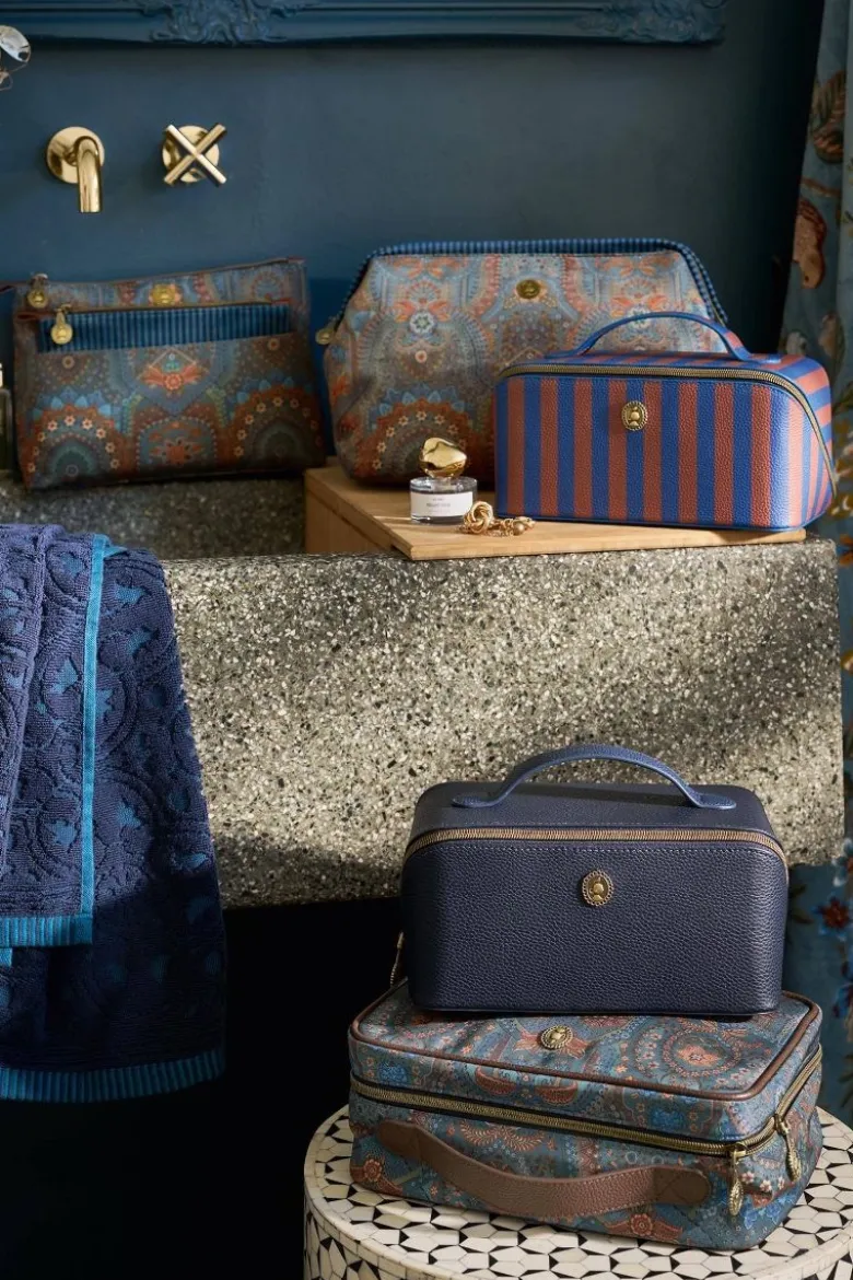 Kosmetiktasche Cooper Mittelgroß Jabali Blau