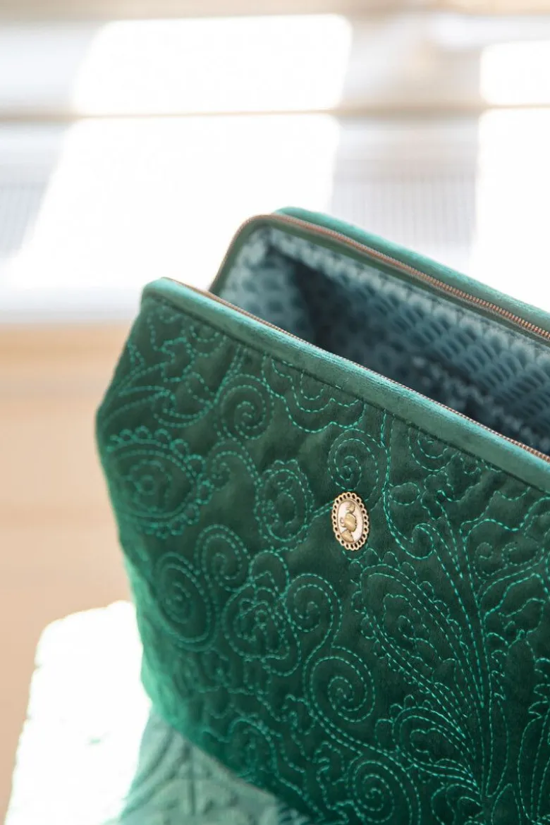 Kosmetiktasche Extra Gross Quiltey Days Grün
