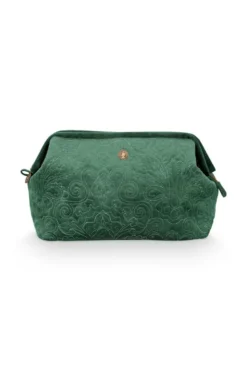 Kosmetiktasche Extra Gross Quiltey Days Grün