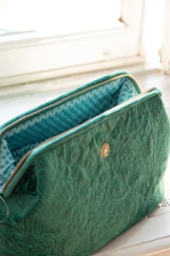 Kosmetiktasche Extra Gross Quiltey Days Grün