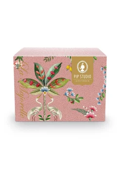 La Majorelle Set/2 Cappuccino Tassen & Undertassen Rosa