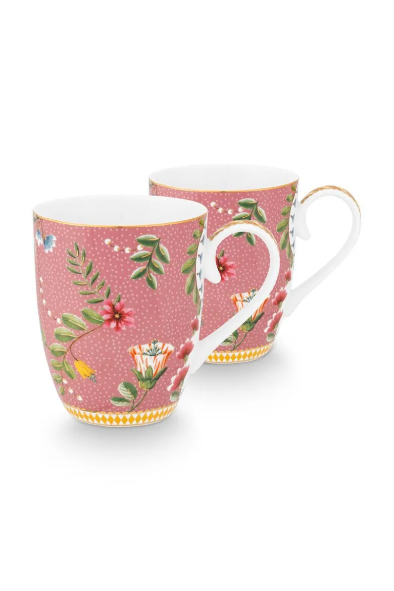 La Majorelle Set/2 Tassen Gross Rosa