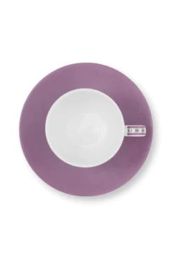 Lily & Lotus Espresso Tasse & Untertasse Lila