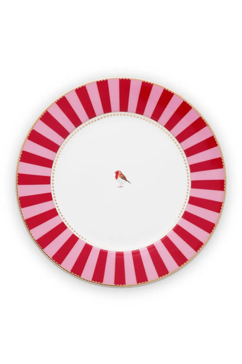 Love Birds Essteller Rot/Rosa 26,5 cm