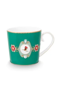 Love Birds Tasse Klein Grün