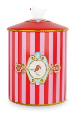 Love Birds Vorratsdose Rot/Rosa