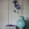 Metall Vase Grün 24cm