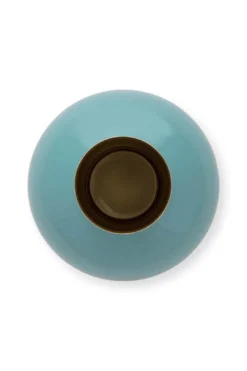 Metall Vase Grün 24cm