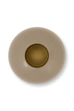 Metall Vase Khaki 32cm