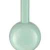 Metall Vase Mittel Blau 33cm