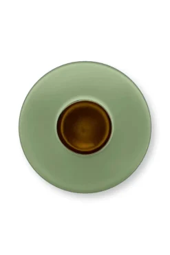 Metall Vase Mittelgrün 32cm