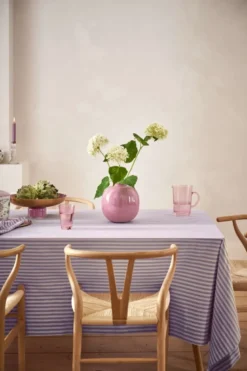 Metall Vase Violett 23cm