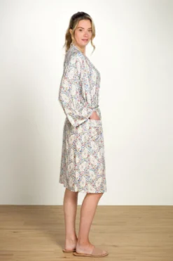 Naomi Kimono Kairi Bloom Blau