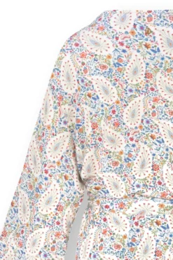 Naomi Kimono Kairi Bloom Blau