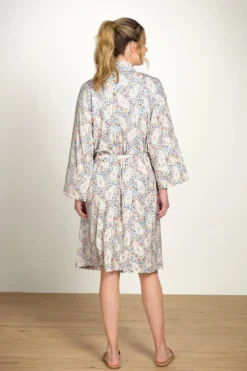Naomi Kimono Kairi Bloom Blau