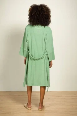 Naomi Kimono Petite Sumo Stripe Grün