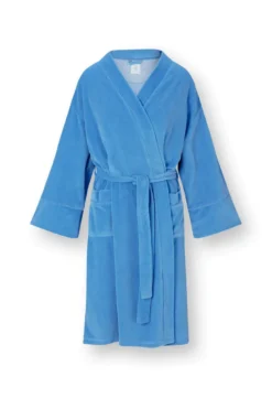 Naomi Kimono Velvet Blau